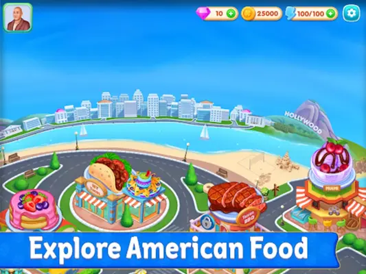 Cooking Star American Dream android App screenshot 1